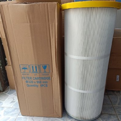 LÕI LỌC BỤI CARTRIDGE CÓ NẮP NHỰA