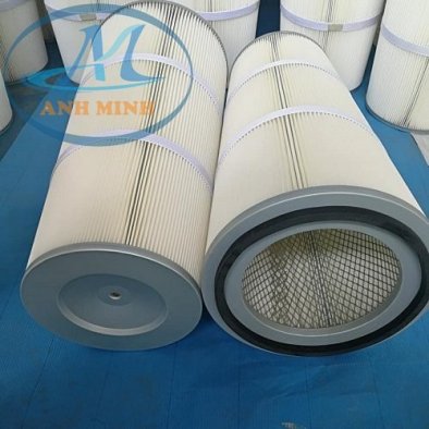 LÕI LỌC BỤI CARTRIDGE MIỆNG BẰNG THÉP